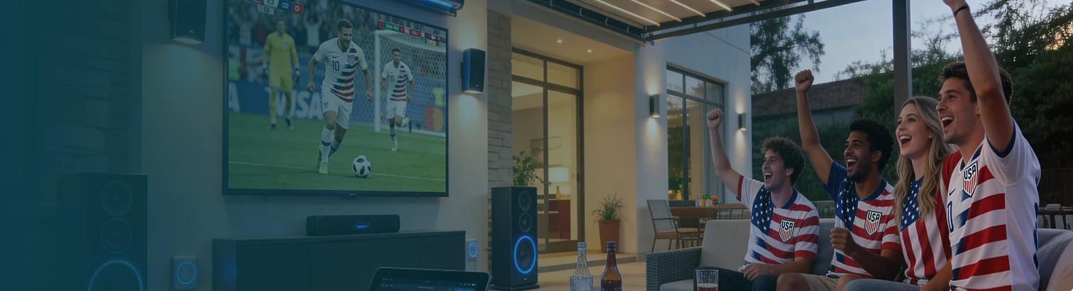Entertainment environments <span>designed to elevate</span> how spaces sound and feel